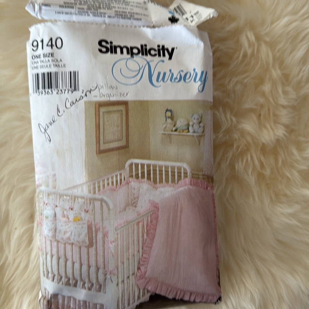 3 Simplicity nursery patterns - Picture 7 of 8